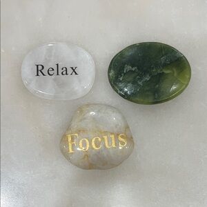 Relax and Focus Stone Set